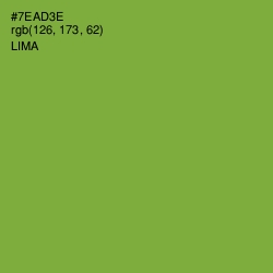 #7EAD3E - Lima Color Image