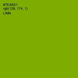 #7EAE01 - Lima Color Image