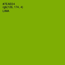 #7EAE04 - Lima Color Image