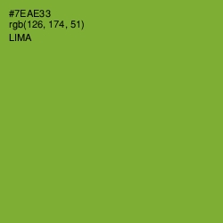 #7EAE33 - Lima Color Image