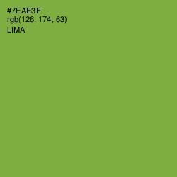 #7EAE3F - Lima Color Image