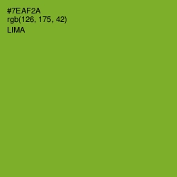#7EAF2A - Lima Color Image