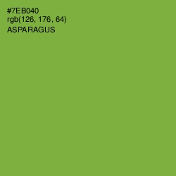 #7EB040 - Asparagus Color Image