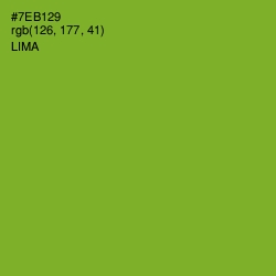 #7EB129 - Lima Color Image