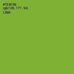 #7EB136 - Lima Color Image