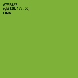 #7EB137 - Lima Color Image