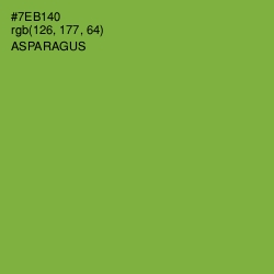 #7EB140 - Asparagus Color Image