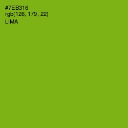 #7EB316 - Lima Color Image