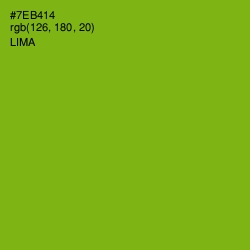 #7EB414 - Lima Color Image