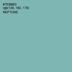 #7EB6B3 - Neptune Color Image