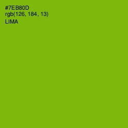 #7EB80D - Lima Color Image
