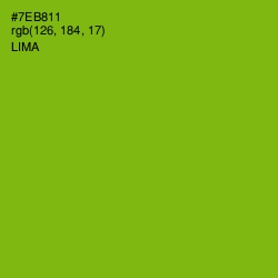 #7EB811 - Lima Color Image