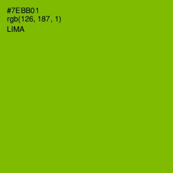 #7EBB01 - Lima Color Image