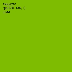 #7EBC01 - Lima Color Image