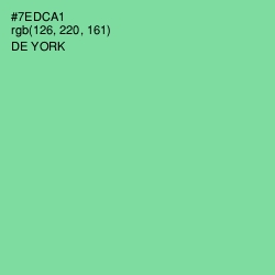 #7EDCA1 - De York Color Image