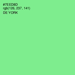 #7EED8D - De York Color Image