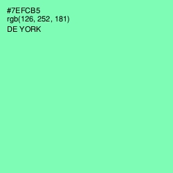 #7EFCB5 - De York Color Image