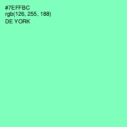 #7EFFBC - De York Color Image