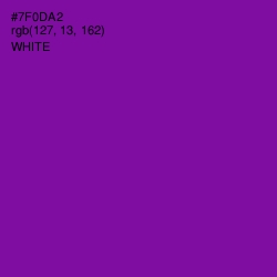 #7F0DA2 - Seance Color Image