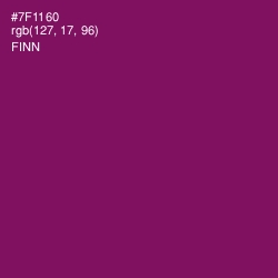 #7F1160 - Finn Color Image