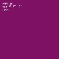 #7F1165 - Finn Color Image