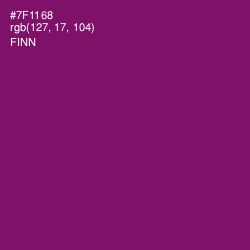 #7F1168 - Finn Color Image