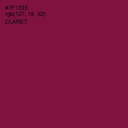 #7F123E - Claret Color Image