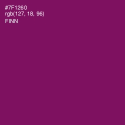 #7F1260 - Finn Color Image