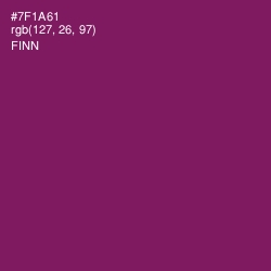 #7F1A61 - Finn Color Image