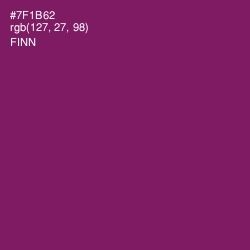 #7F1B62 - Finn Color Image