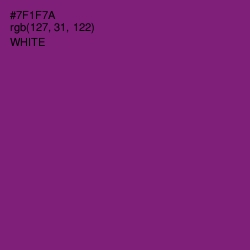 #7F1F7A - Cosmic Color Image