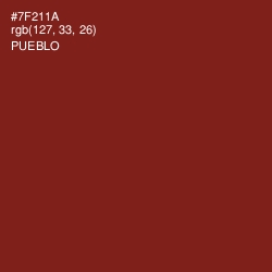 #7F211A - Pueblo Color Image