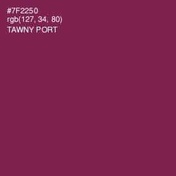 #7F2250 - Tawny Port Color Image