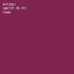 #7F2351 - Finn Color Image