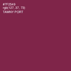 #7F2549 - Tawny Port Color Image