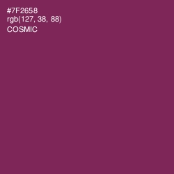 #7F2658 - Cosmic Color Image