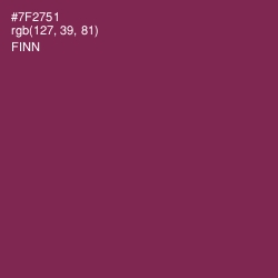 #7F2751 - Finn Color Image