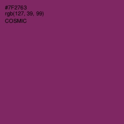 #7F2763 - Cosmic Color Image