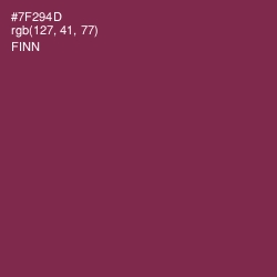 #7F294D - Finn Color Image