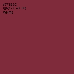 #7F2B3C - Buccaneer Color Image