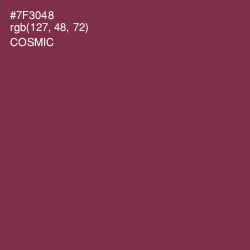 #7F3048 - Cosmic Color Image