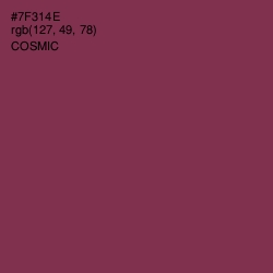 #7F314E - Cosmic Color Image