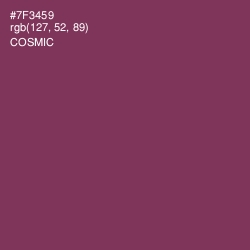 #7F3459 - Cosmic Color Image