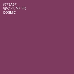 #7F3A5F - Cosmic Color Image
