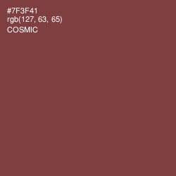 #7F3F41 - Cosmic Color Image