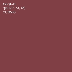 #7F3F44 - Cosmic Color Image