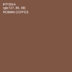 #7F5544 - Roman Coffee Color Image