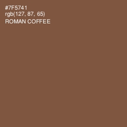 #7F5741 - Roman Coffee Color Image