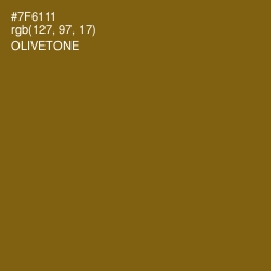 #7F6111 - Olivetone Color Image