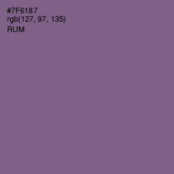 #7F6187 - Rum Color Image